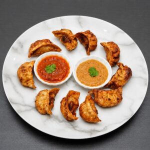 Fried chicken momo